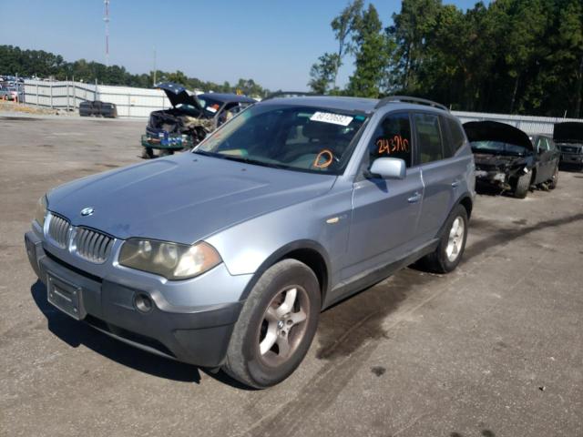 Photo 2 from auction – 2004 BMW X3 2.5I with VIN WBXPA73404WC41875