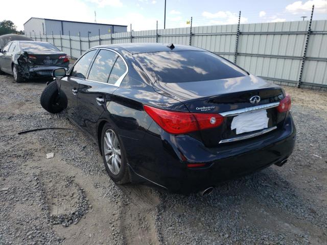 Photo 3 from auction – 2014 INFINITI Q50 BASE with VIN JN1BV7AP4EM691728