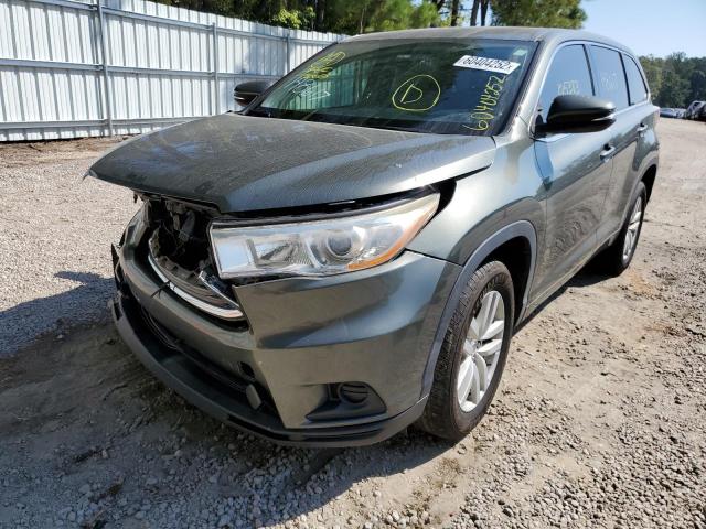 Photo 2 from auction – 2014 TOYOTA HIGHLANDER with VIN 5TDZARFH5ES006533