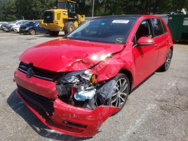 Photo 2 from auction – 2015 VOLKSWAGEN GOLF with VIN 3VW217AUXFM038239