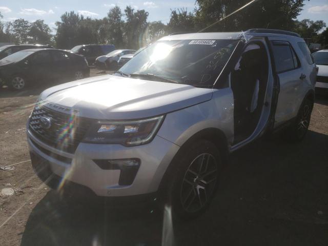 Photo 2 from auction – 2018 FORD EXPLORER S with VIN 1FM5K8GT7JGB52666