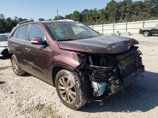 KIA SORENTO SX 2013 with VIN 5XYKW4A25DG323488 - Photo from auction