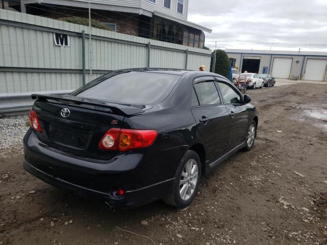 Photo 4 from auction – 2009 TOYOTA COROLLA BA with VIN 2T1BU40E59C107421