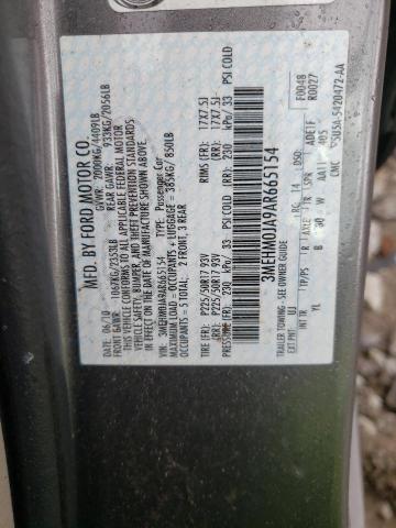 Photo 10 from auction – 2010 MERCURY MILAN PREM with VIN 3MEHM0JA9AR665154