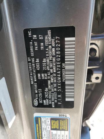 Photo 10 from auction – 2014 KIA OPTIMA LX with VIN 5XXGM4A7XEG280277