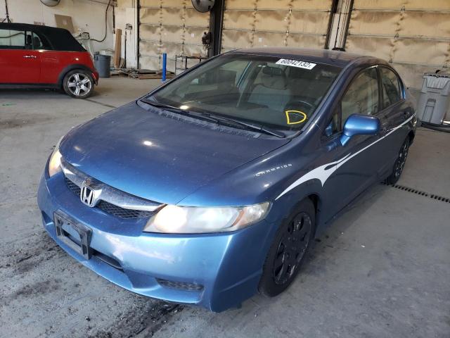 Photo 2 from auction – 2011 HONDA CIVIC LX with VIN 2HGFA1F59BH542553