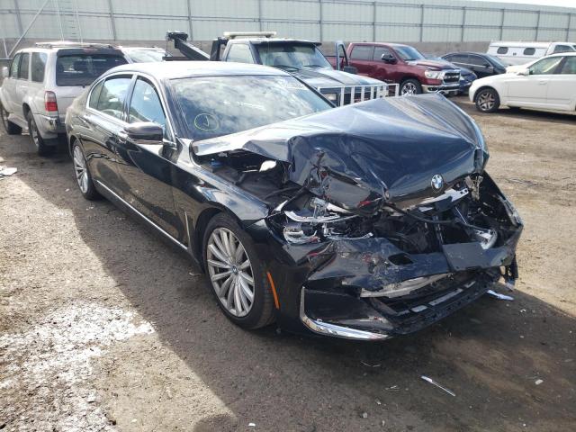 BMW 740 I 2022 with VIN WBA7T2C09NCH32839 - Photo from auction