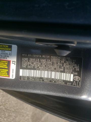 Photo 10 from auction – 2011 TOYOTA COROLLA BA with VIN 2T1BU4EEXBC720312