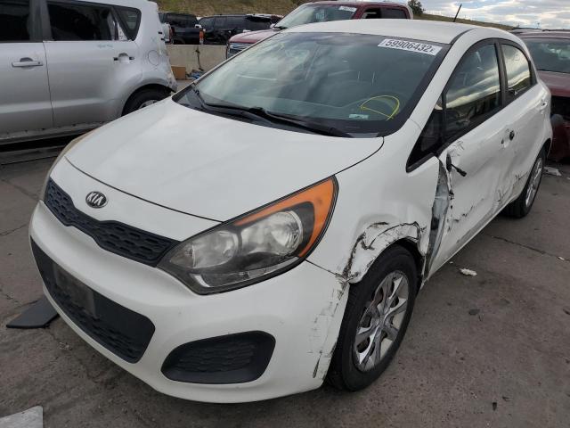 Photo 2 from auction – 2014 KIA RIO LX with VIN KNADM5A33E6410790
