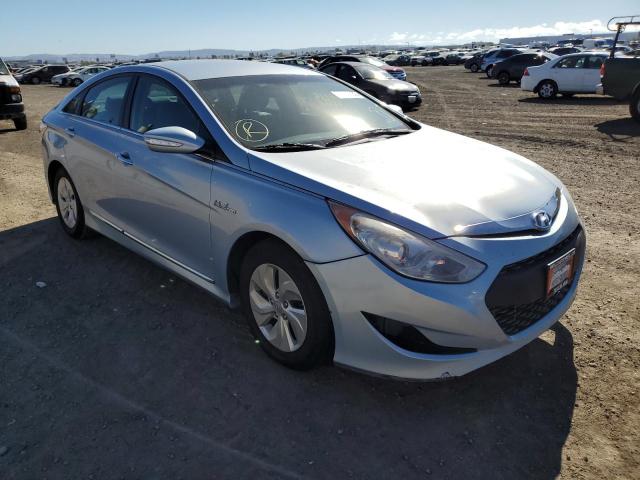 HYUNDAI SONATA HYB 2014 with VIN KMHEC4A40EA116771 - Photo from auction
