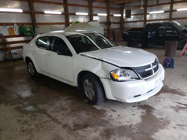 DODGE AVENGER SX 2010 with VIN 1B3CC4FB2AN101406 - Photo from auction