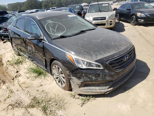 HYUNDAI SONATA SPO 2016 with VIN 5NPE34AF5GH311315 - Photo from auction