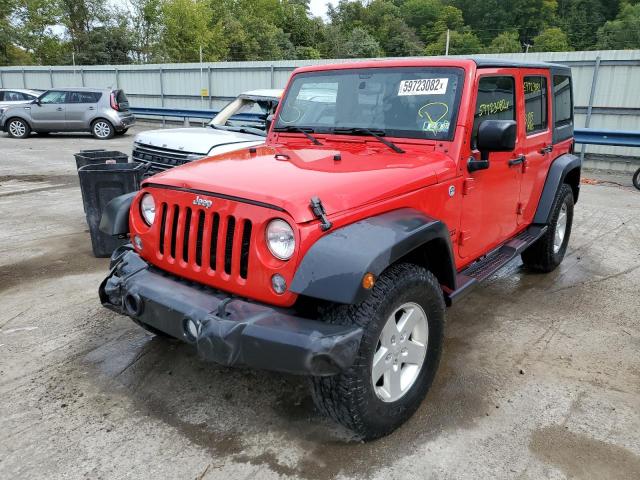 Photo 2 from auction – 2015 JEEP WRANGLER U with VIN 1C4BJWDG7FL518601