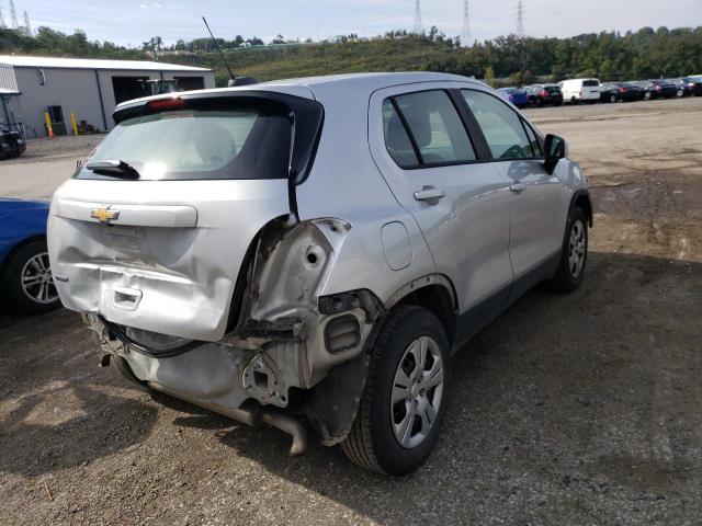 Photo 4 from auction – 2017 CHEVROLET TRAX LS with VIN 3GNCJKSB4HL187978
