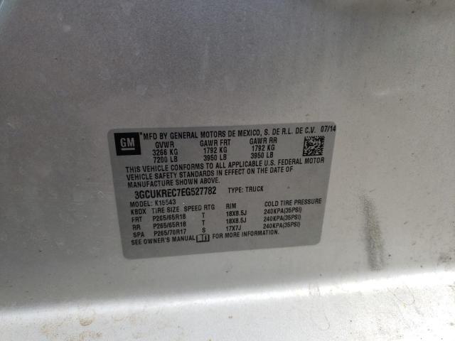 Photo 10 from auction – 2014 CHEVROLET SILVERADO with VIN 3GCUKREC7EG527782