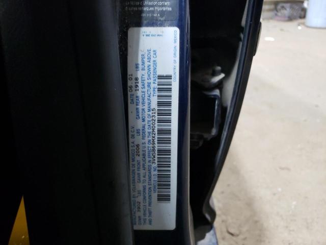 Photo 10 from auction – 2002 VOLKSWAGEN JETTA GLS with VIN 3VWSB69MX2M002315