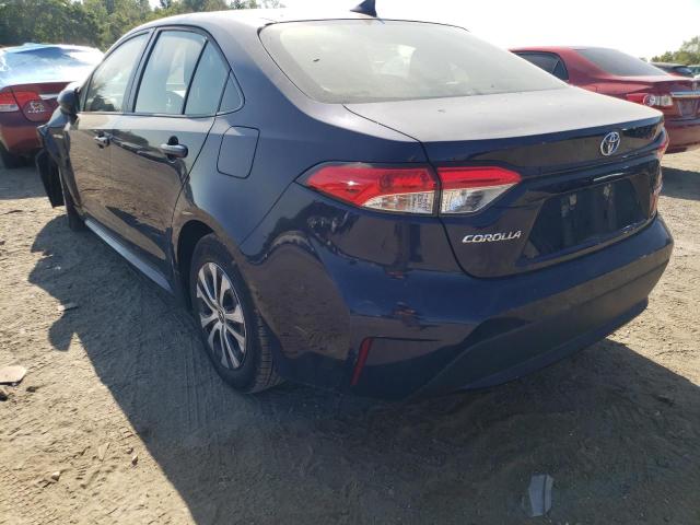 Photo 3 from auction – 2021 TOYOTA COROLLA LE with VIN JTDEAMDE2MJ002574