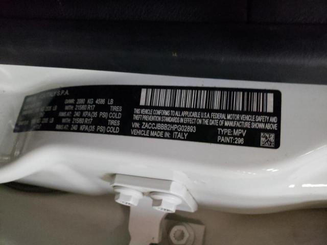 Photo 10 from auction – 2017 JEEP RENEGADE L with VIN ZACCJBBB2HPG02893