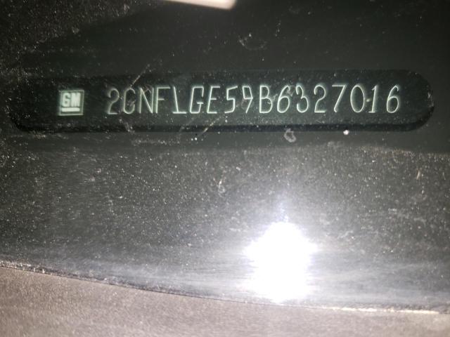 Photo 10 from auction – 2011 CHEVROLET EQUINOX LT with VIN 2CNFLGE59B6327016