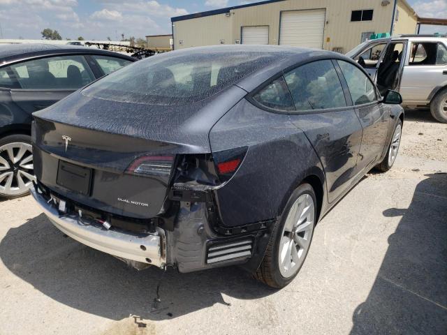 Photo 4 from auction – 2022 TESLA MODEL 3 with VIN 5YJ3E1EB1NF189832