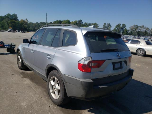 Photo 3 from auction – 2004 BMW X3 2.5I with VIN WBXPA73404WC41875