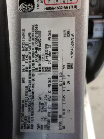 Photo 10 from auction – 2016 FORD FIESTA SE with VIN 3FADP4BJXGM165089