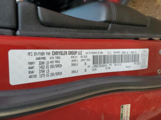 Photo 10 from auction – 2011 JEEP GRAND CHER with VIN 1J4RR6GT5BC665441