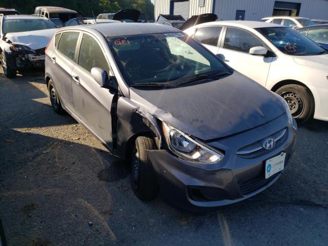HYUNDAI ACCENT SE 2017 with VIN KMHCT5AE2HU334123 - Photo from auction