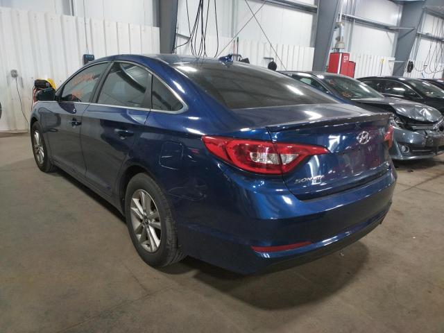 Photo 3 from auction – 2017 HYUNDAI SONATA with VIN 5NPE24AF5HH462921