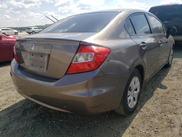 Photo 4 from auction – 2012 HONDA CIVIC LX with VIN 2HGFB2F57CH609607