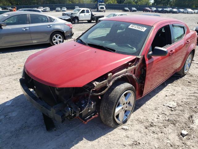 Photo 2 from auction – 2014 DODGE AVENGER SE with VIN 1C3CDZAB7EN173261