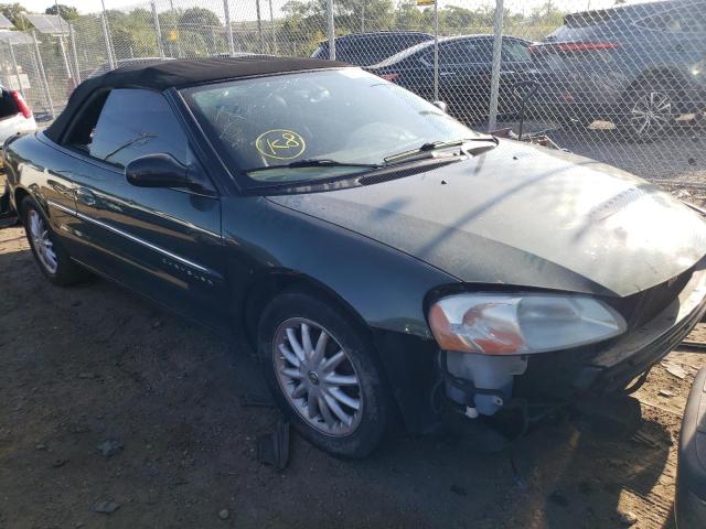 CHRYSLER SEBRING LX 2001 with VIN 1C3EL55U31N562599 - Photo from auction