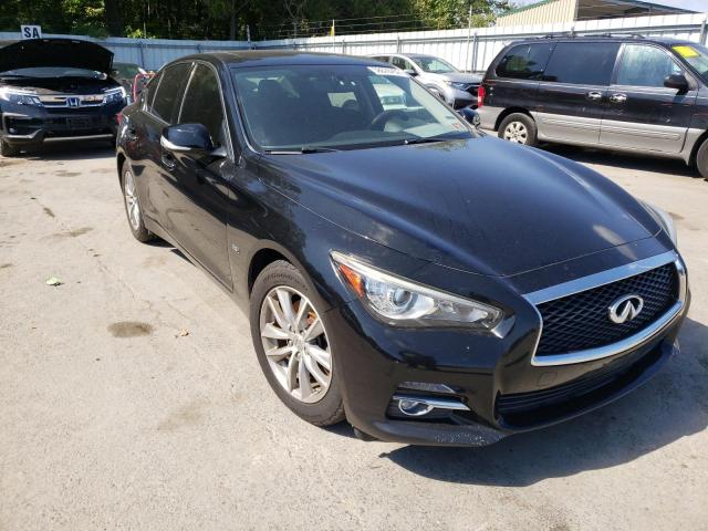 INFINITI Q50 PREMIU 2017 with VIN JN1EV7ARXHM834569 - Photo from auction