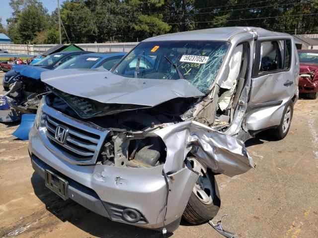 Photo 2 from auction – 2015 HONDA PILOT LX with VIN 5FNYF3H26FB018263