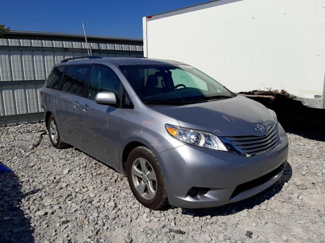 TOYOTA SIENNA LE 2017 with VIN 5TDKZ3DC3HS821039 - Photo from auction
