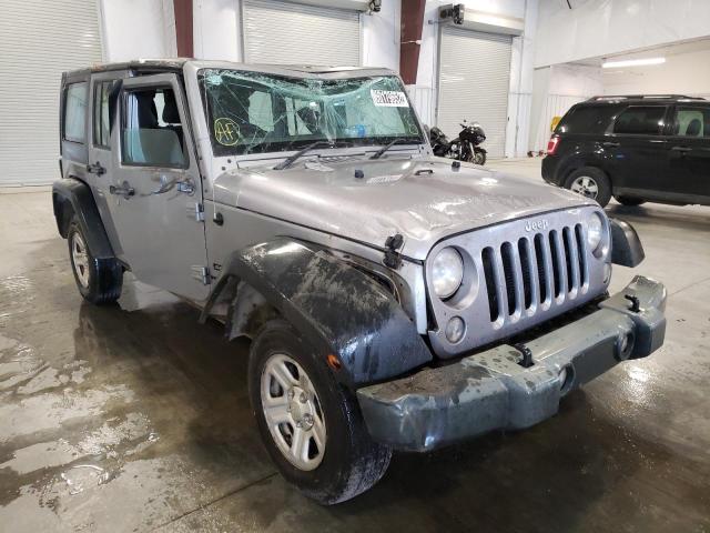 JEEP WRANGLER U 2015 with VIN 1C4BJWKG0FL725737 - Photo from auction
