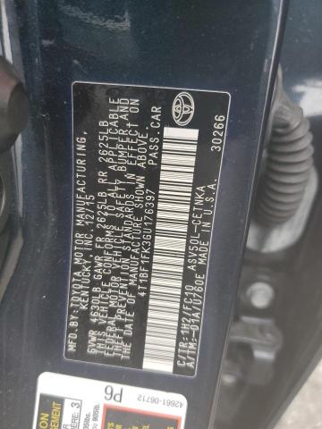 Photo 10 from auction – 2016 TOYOTA CAMRY LE with VIN 4T1BF1FK3GU176397