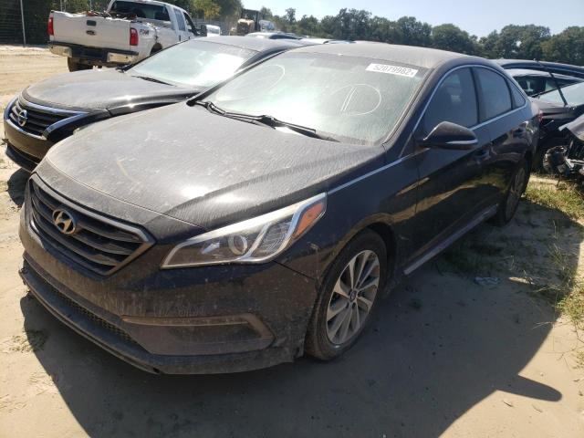 Photo 2 from auction – 2016 HYUNDAI SONATA SPO with VIN 5NPE34AF5GH311315