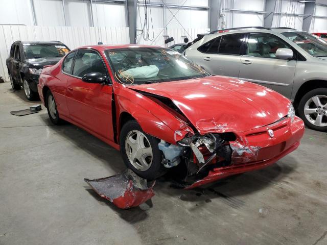 CHEVROLET MONTE CARL 2004 with VIN 2G1WX12K349228038 - Photo from auction