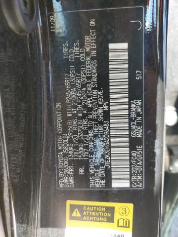 Foto 10 de la subasta – 2010 TOYOTA HIGHLANDER con VIN JTEZK3EH3A2096483