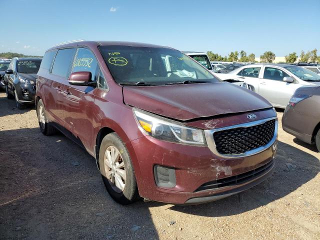 KIA SEDONA LX 2016 مع رقم تعريف المركبة KNDMB5C19G6115328 - صورة من المزاد