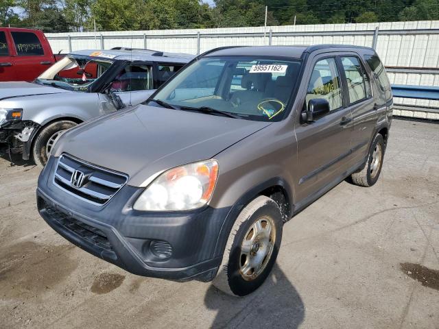 Photo 2 from auction – 2005 HONDA CR-V LX with VIN SHSRD78595U336459