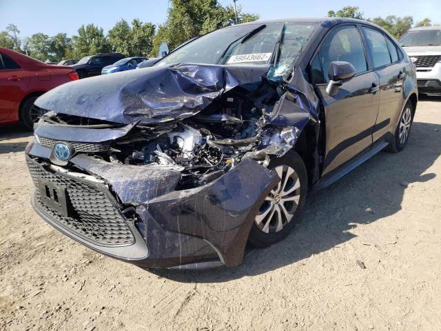 Photo 2 from auction – 2021 TOYOTA COROLLA LE with VIN JTDEAMDE2MJ002574