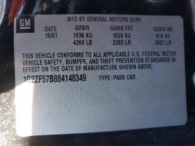 Photo 10 from auction – 2008 PONTIAC G6 VALUE L with VIN 1G2ZF57B884148349