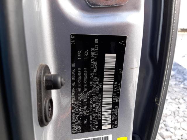 Photo 10 from auction – 2017 TOYOTA SIENNA LE with VIN 5TDKZ3DC3HS821039