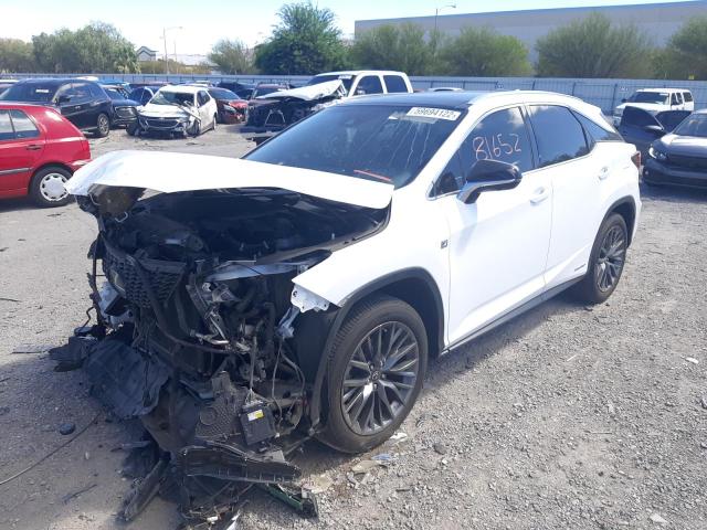 Photo 2 from auction – 2017 LEXUS RX 450H BA with VIN 2T2BGMCA4HC015937