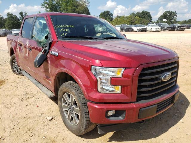 FORD F150 SUPER 2017 with VIN 1FTEW1EF9HFA81595 - Photo from auction