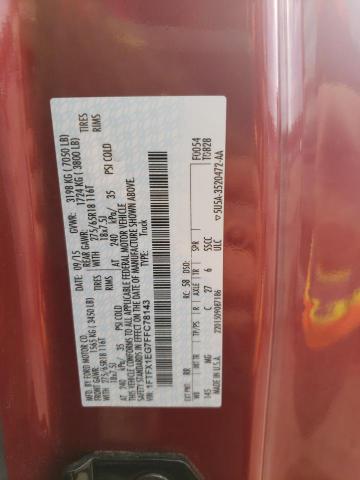 Photo 10 from auction – 2015 FORD F150 SUPER with VIN 1FTFX1EG7FFC78143