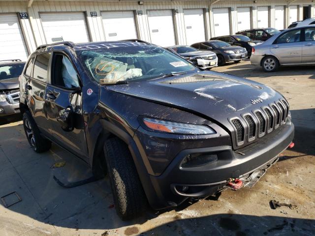 JEEP CHEROKEE T 2014 with VIN 1C4PJMBS3EW282270 - Photo from auction