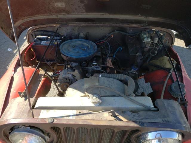 Photo 7 from auction – 1982 JEEP JEEP CJ5 with VIN 1JCBN85A6CT064667